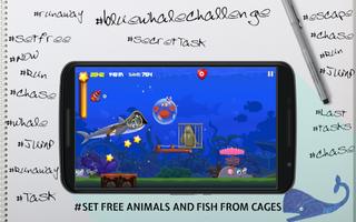 Blue Whale Real Escape Challenge Runner screenshot 1