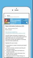 EPO Patent Information Conf imagem de tela 1