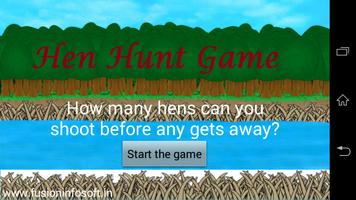 Hen Hunt Game постер