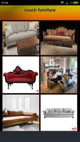 couch furniture Affiche