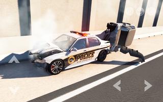 Police Car; City Crime Patrol Robber Chase Game 3D capture d'écran 1