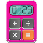 Pink Calculator أيقونة