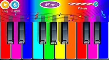 Rainbow Piano poster