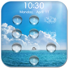 Water Drop Lock Screen :Bubble أيقونة