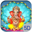 5D God Ganesh Live Wallpaper