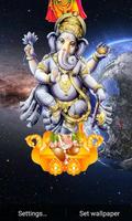 5D God Ganesh Live Wallpaper imagem de tela 3