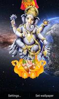 5D God Ganesh Live Wallpaper captura de pantalla 3