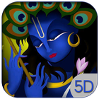 ikon 5D Lord Krishna Live Wallpaper