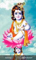5D Lord Krishna Live Wallpaper Ekran Görüntüsü 1