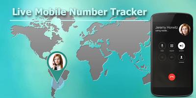 Live Mobile Number Tracker Affiche
