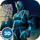 Iron Bat City Defender Hero 3D ícone