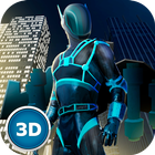 Iron Bat City Defender Hero 3D biểu tượng