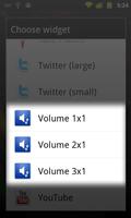 Volume Widget imagem de tela 3