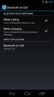 Poster Bluetooth on Call