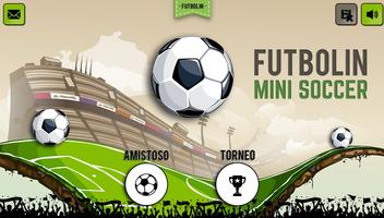 Futbolin Mini Soccer Plakat