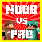 Noob vs Pro for Minecraft biểu tượng