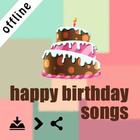 Happy Birthday Songs Offline ícone