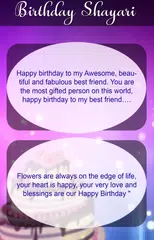 Descargar APK de Deseos de cumpleaños y Shayari
