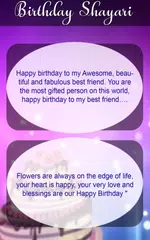 Descargar APK de Deseos de cumpleaños y Shayari