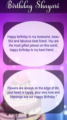 Descargar APK de Deseos de cumpleaños y Shayari