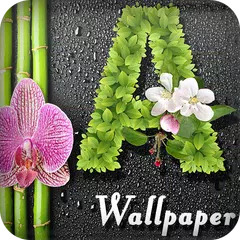 letras papel de parede hd (flor)