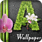 letters wallpaper hd (flower) icon