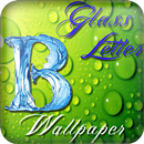 letters wallpaper hd (glass) APK