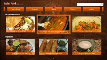 Indian food for Google Tv اسکرین شاٹ 1