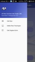 All New Cek Resi dan Ongkir JNE capture d'écran 1