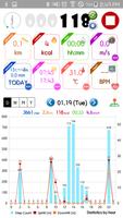 My Walking Best Diet Pedometer تصوير الشاشة 1