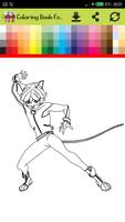 Coloring Book for Cat Noir and Ladybug تصوير الشاشة 2