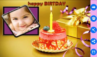 Birthday Photo Frames syot layar 2