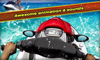 Water Bike Simulator Drive capture d'écran 1