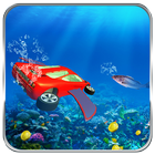 Floating Under Water Car 3d-icoon
