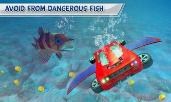 Floating Under Water Car 3d screenshot 2