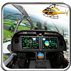 Helicopter driving simulator アイコン