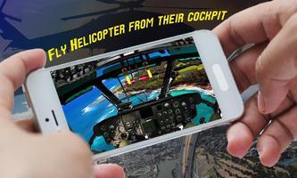 Helicopter driving simulator screenshot 1