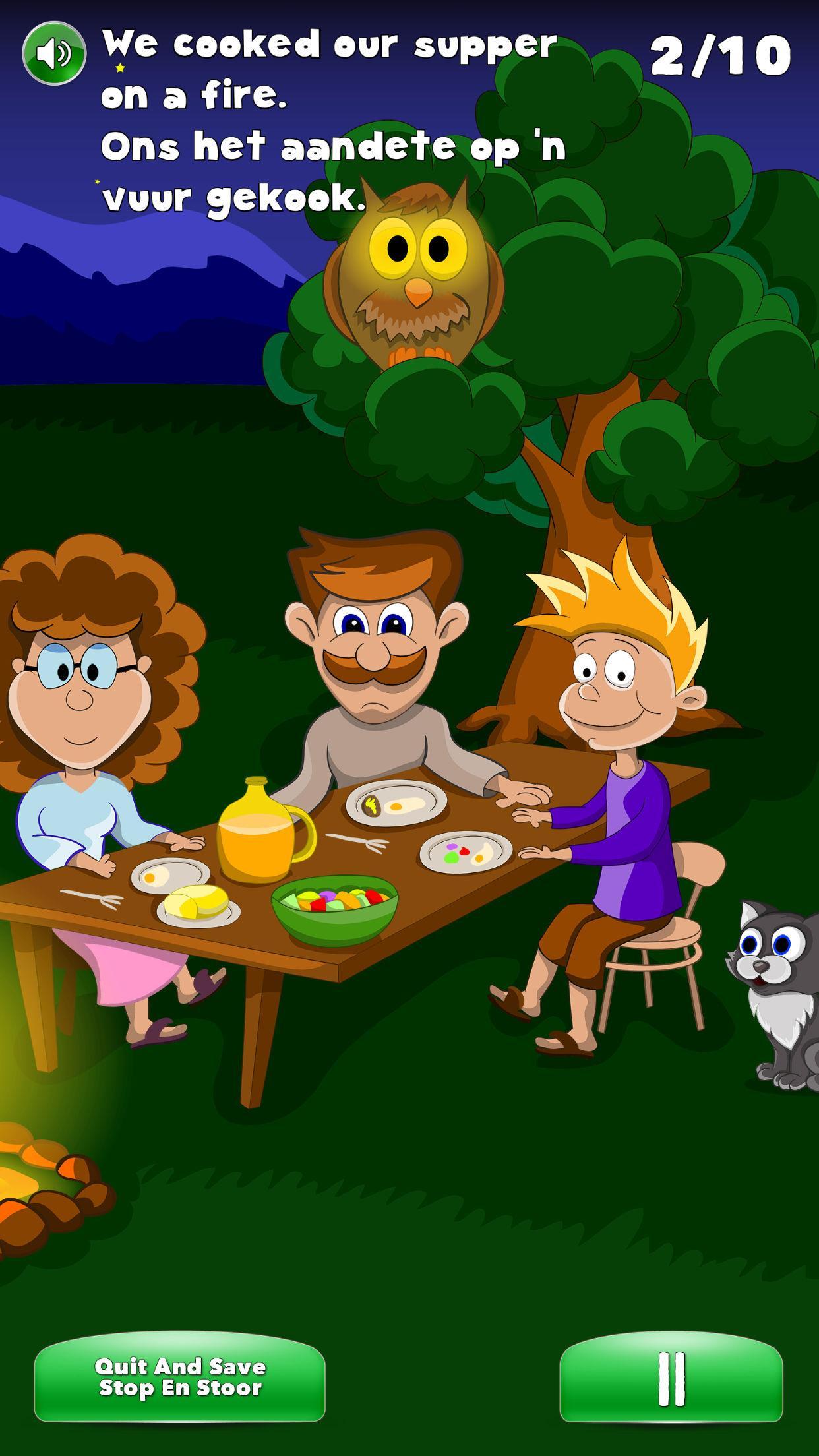 English Afrikaans Kids Game APK for Android Download