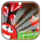 Cool Red ball icon