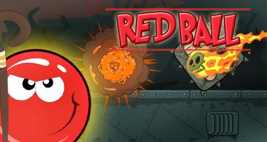 Tap Red Ball Affiche