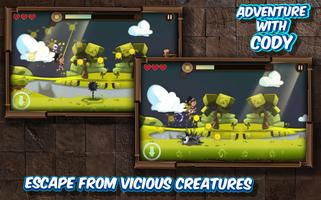 Adventure With Cody:Jungle run capture d'écran 1