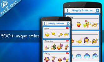 پوستر Naughty Emoticons for Whatsapp