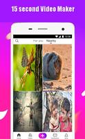 15 second Video Maker for Hypstar スクリーンショット 1