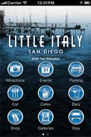 San Diego's Little Italy الملصق