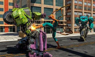 Auto Spider: Police Robot Battle capture d'écran 3