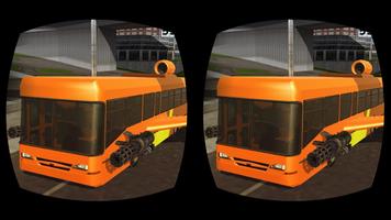 Futuristic Flying Bus VR ポスター