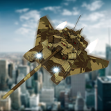 Futuristic Flying Tank Free 3D icon