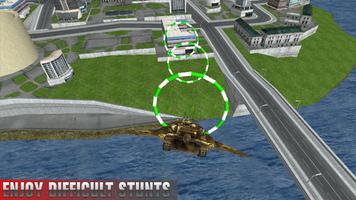 Futuristic Flying Tank Free 3D screenshot 1