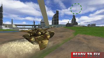 Futuristic Flying Tank Free 3D screenshot 2