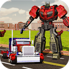 Robot Car Transport Truck 2017 icon